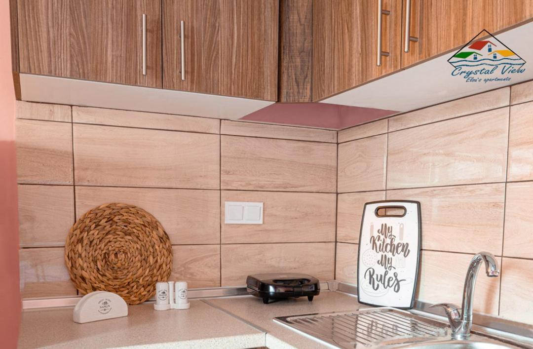 Crystal View - Elsa'S Apartments Kavála ภายนอก รูปภาพ