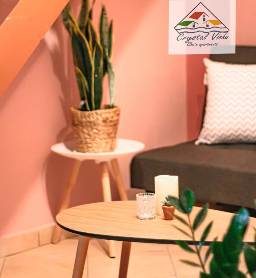 Crystal View - Elsa'S Apartments Kavála ภายนอก รูปภาพ