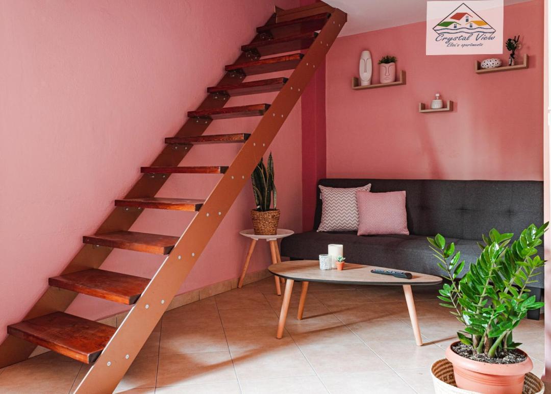 Crystal View - Elsa'S Apartments Kavála ภายนอก รูปภาพ
