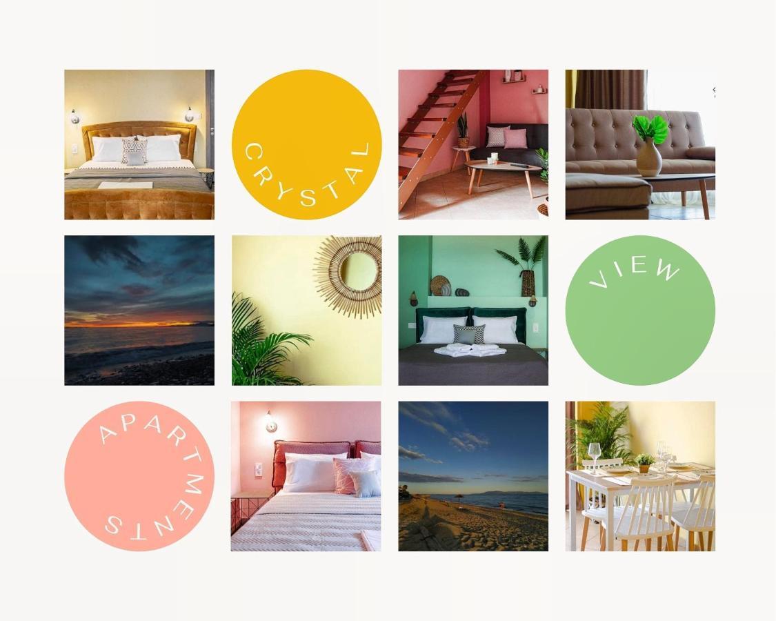 Crystal View - Elsa'S Apartments Kavála ภายนอก รูปภาพ
